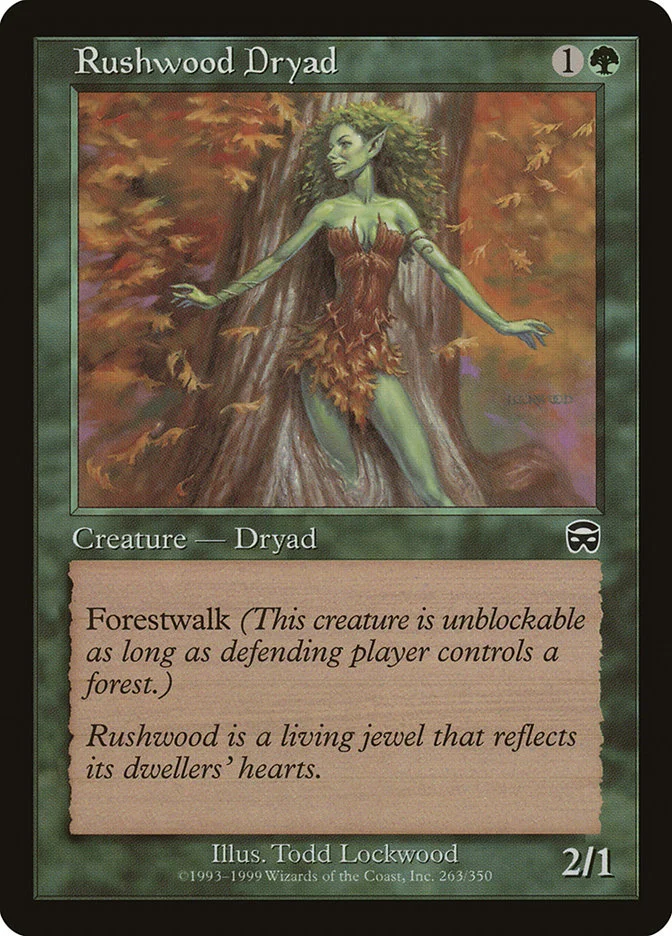Rushwood Dryad 「MMQ/263」「EN」