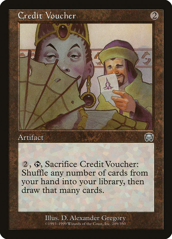 Credit Voucher 「MMQ/289」「EN」
