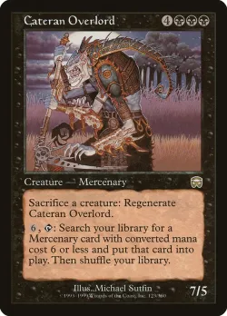 Cateran Overlord #123 · Magic: The Gathering