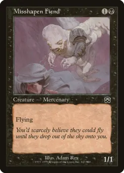 Misshapen Fiend #147 · Magic: The Gathering