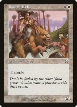 Jhovall Rider #26 · Magic: The Gathering