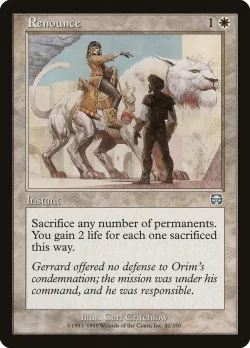 Renounce #42 · Magic: The Gathering