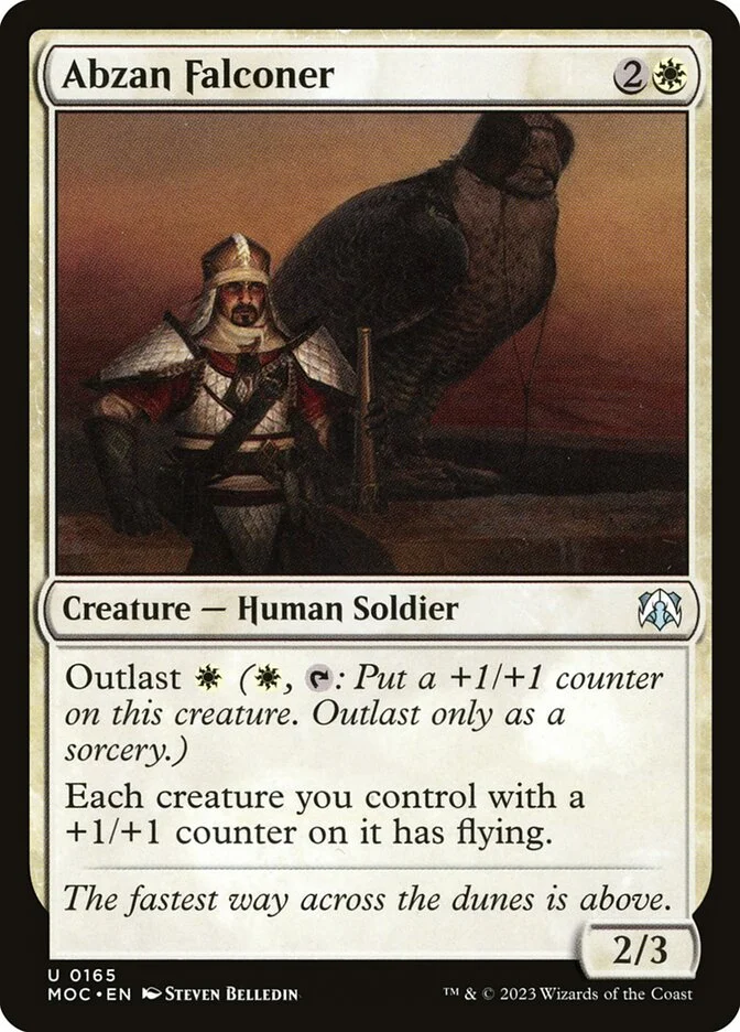 Abzan Falconer 「MOC/165」「EN」