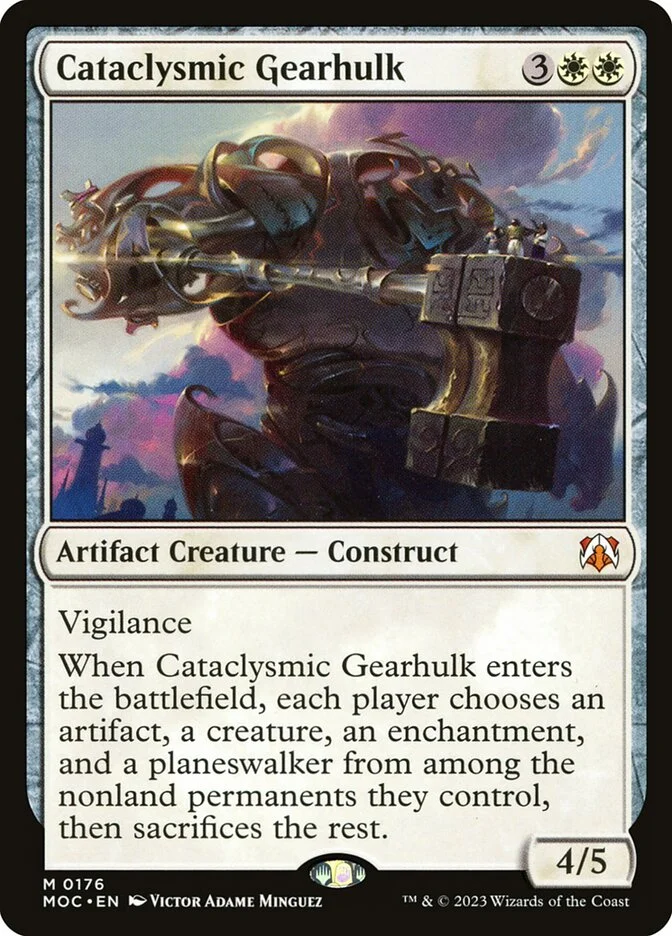 Cataclysmic Gearhulk 「MOC/176」「EN」
