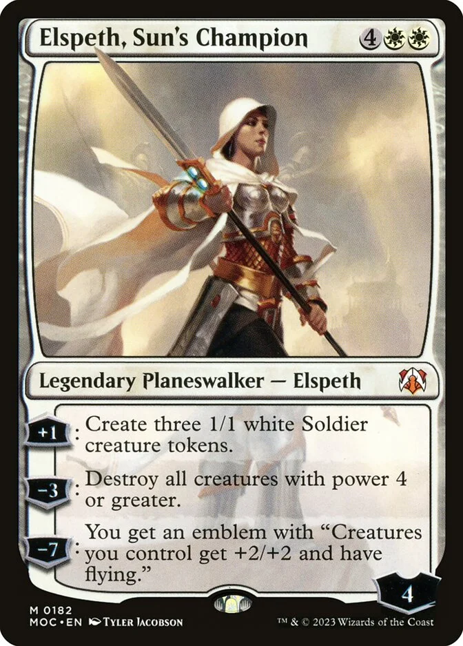 Elspeth, Sun's Champion 「MOC/182」「EN」