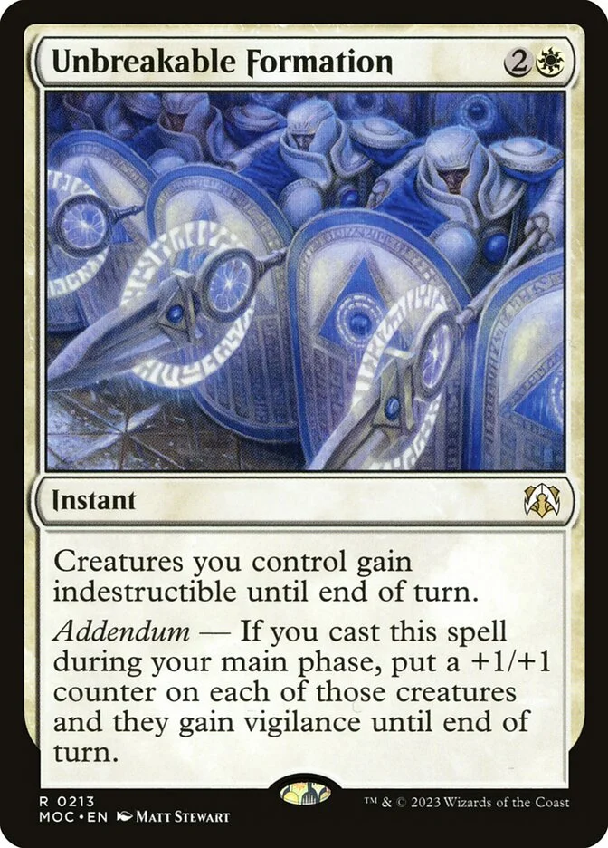 Unbreakable Formation 「MOC/213」「EN」