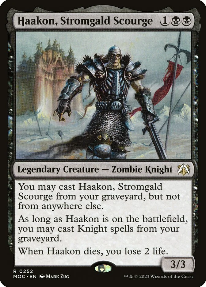 Haakon, Stromgald Scourge 「MOC/252」「EN」