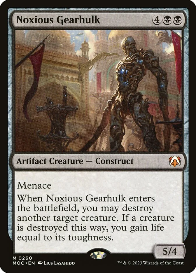 Noxious Gearhulk 「MOC/260」「EN」