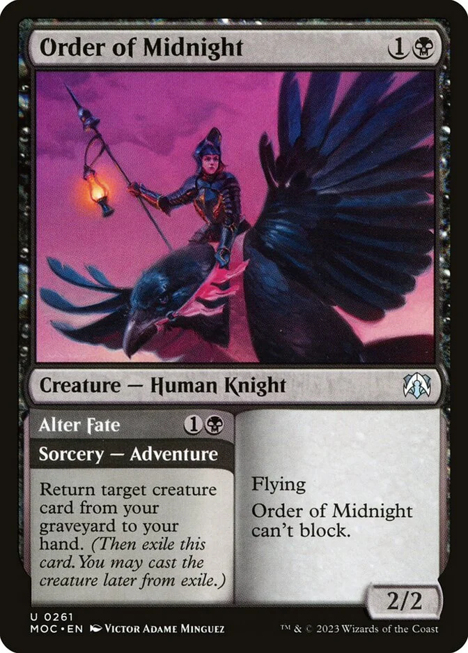 Order of Midnight // Alter Fate 「MOC/261」「EN」