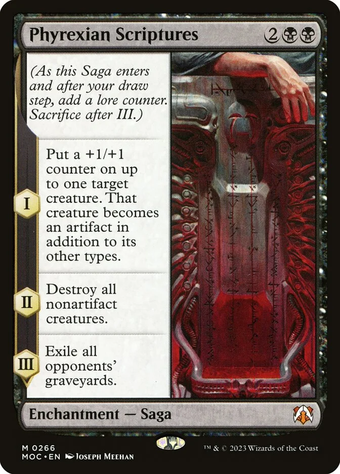 Phyrexian Scriptures 「MOC/266」「EN」