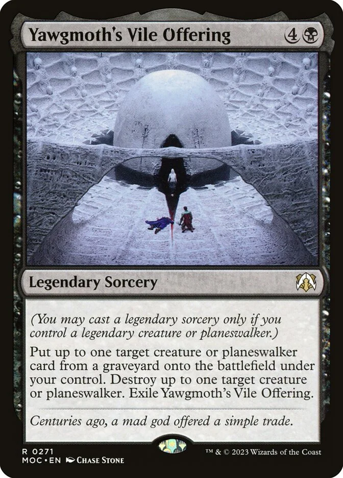 Yawgmoth's Vile Offering 「MOC/271」「EN」