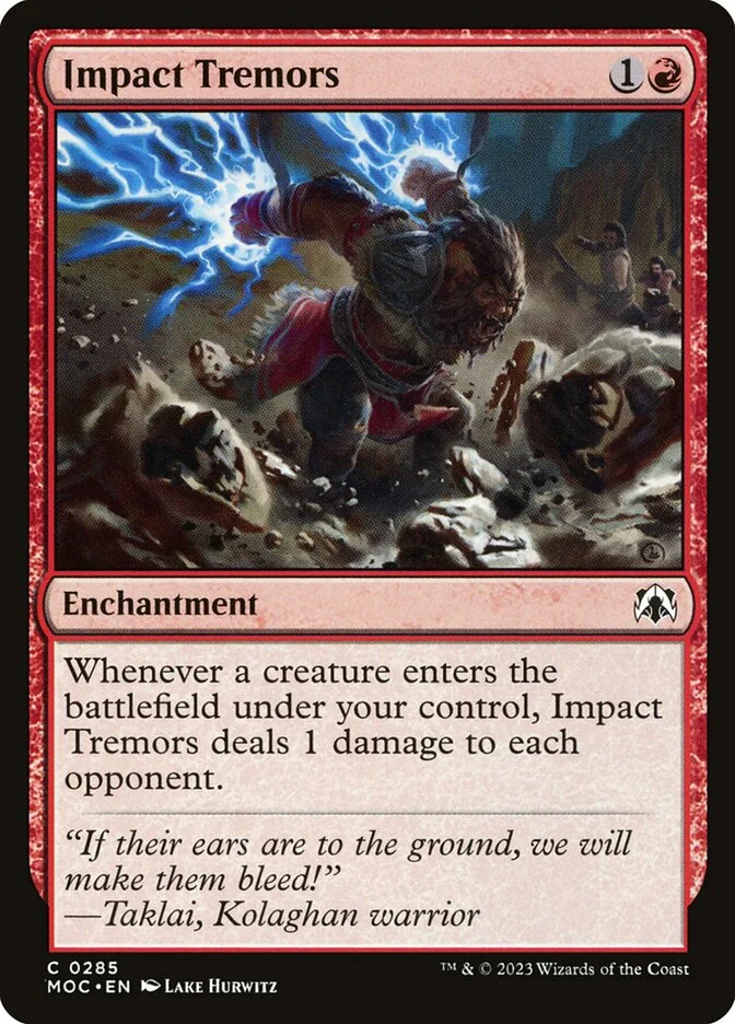 Impact Tremors 「MOC/285」「EN」