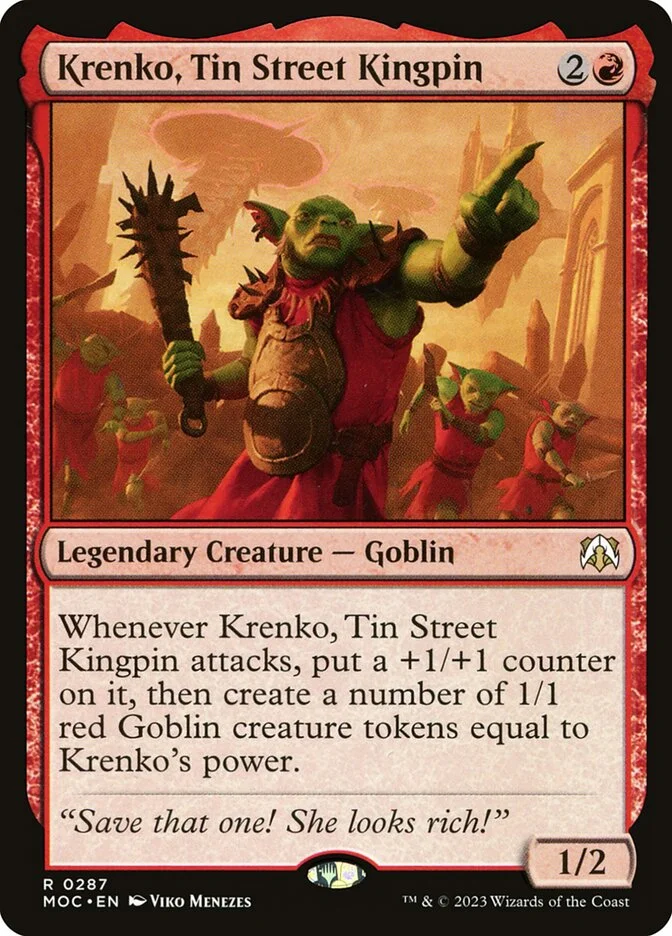 Krenko, Tin Street Kingpin 「MOC/287」「EN」