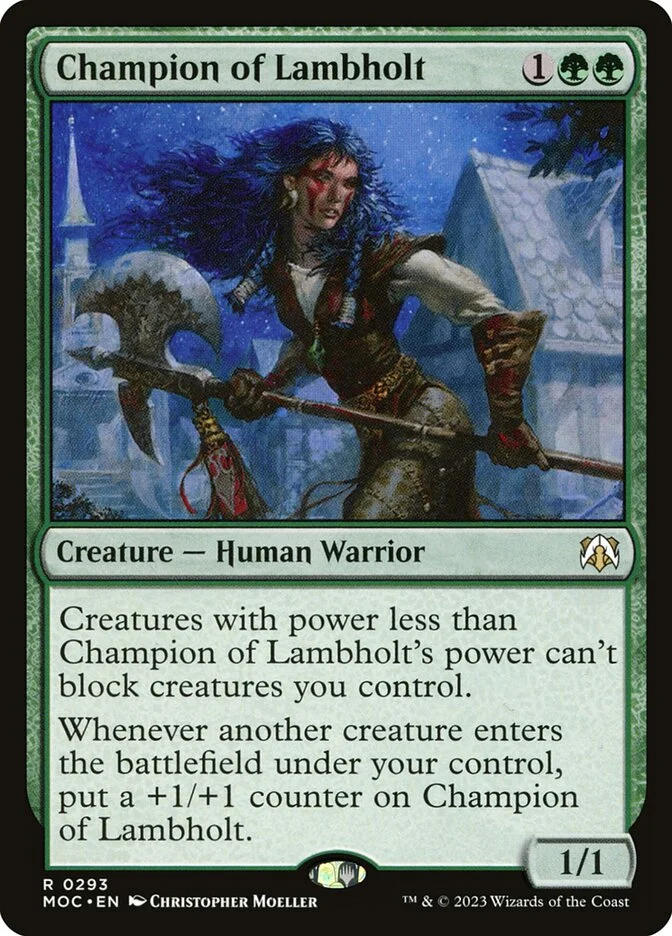 Champion of Lambholt 「MOC/293」「EN」