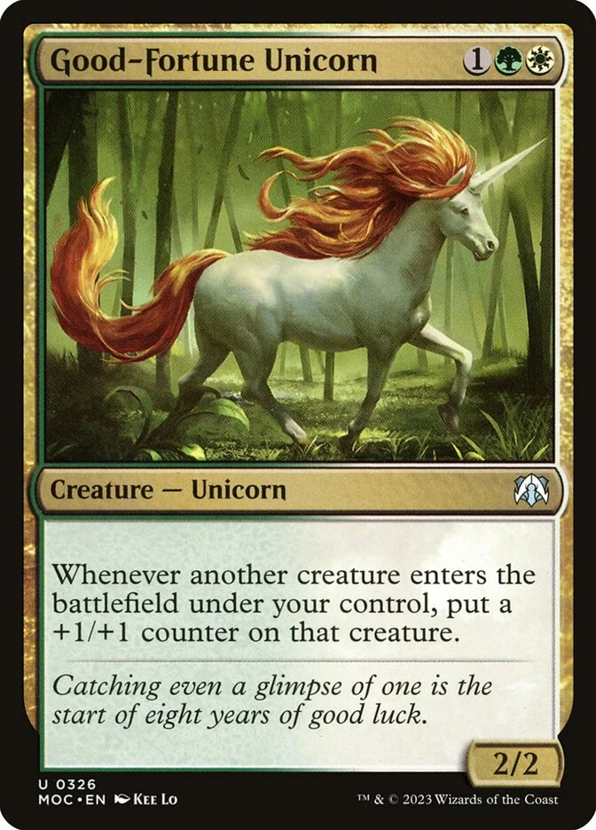 Good-Fortune Unicorn 「MOC/326」「EN」