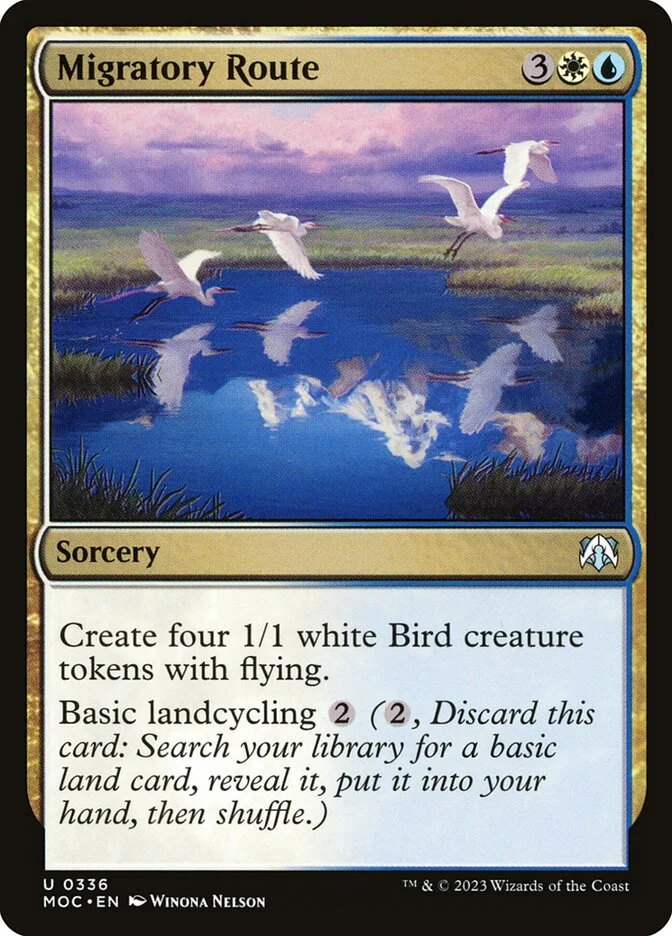 Migratory Route 「MOC/336」「EN」