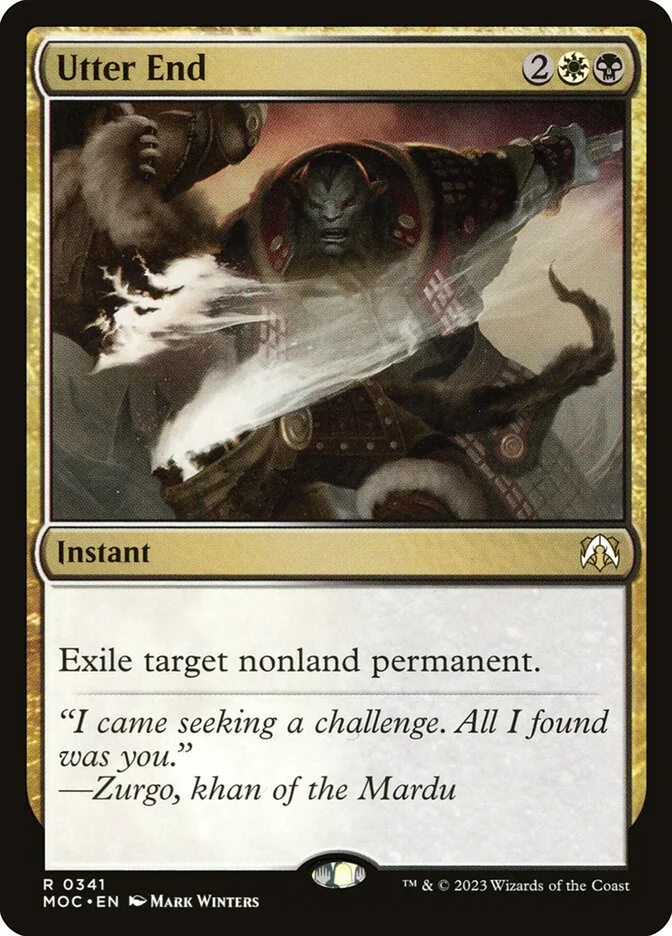 Utter End 「MOC/341」「EN」