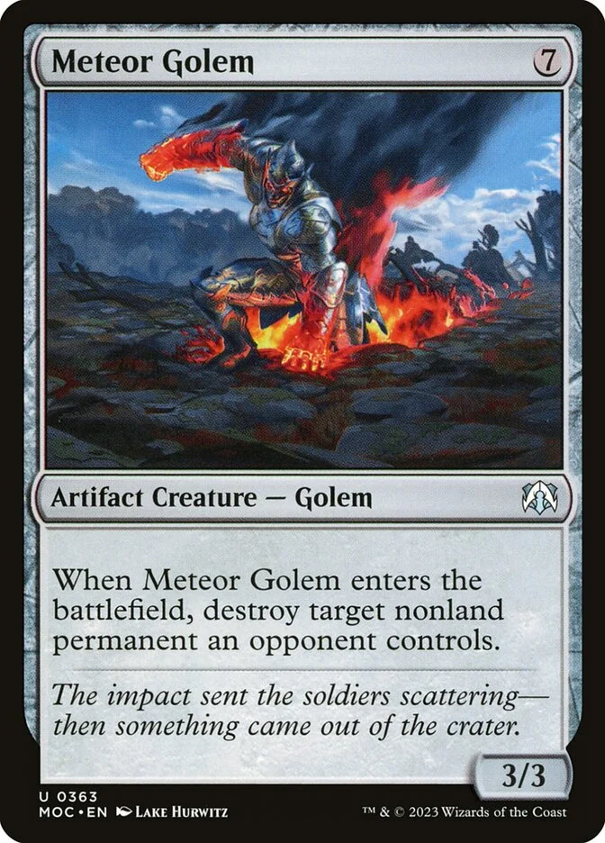 Meteor Golem 「MOC/363」「EN」
