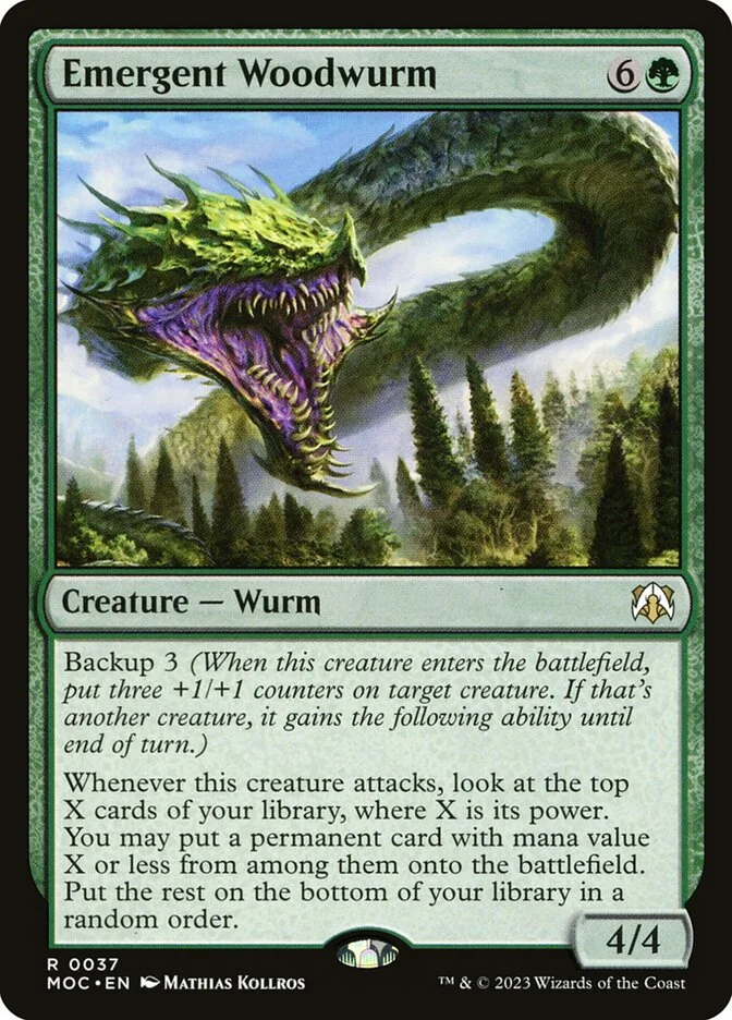 Emergent Woodwurm 「MOC/37」「EN」