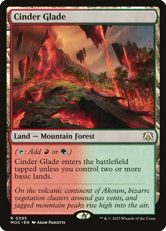 Cinder Glade 「MOC/395」「EN」