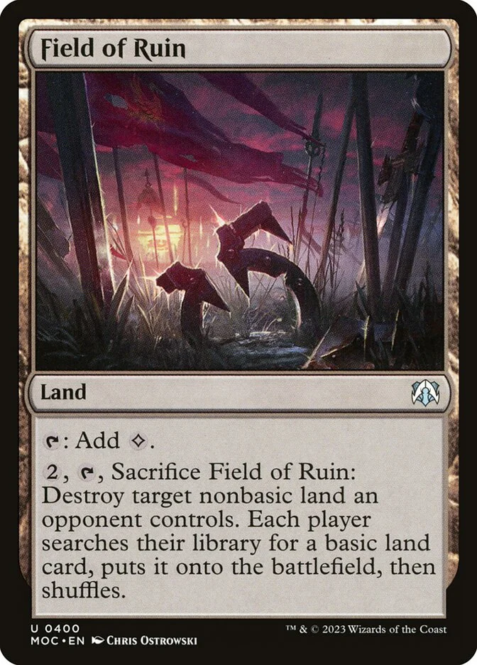 Field of Ruin 「MOC/400」「EN」