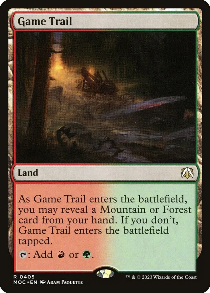 Game Trail 「MOC/405」「EN」