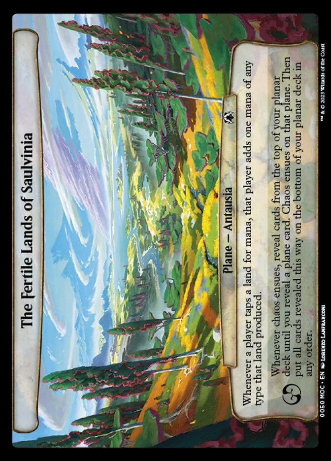 The Fertile Lands of Saulvinia 「MOC/50」「EN」
