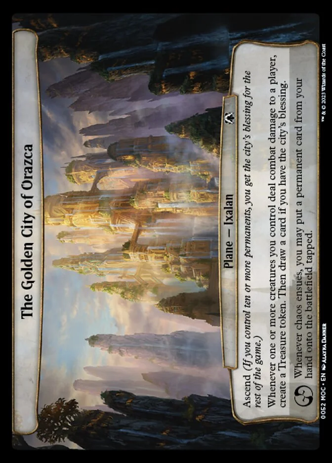 The Golden City of Orazca 「MOC/52」「EN」
