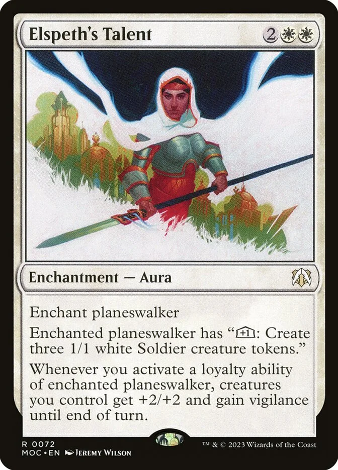 Elspeth's Talent 「MOC/72」「EN」