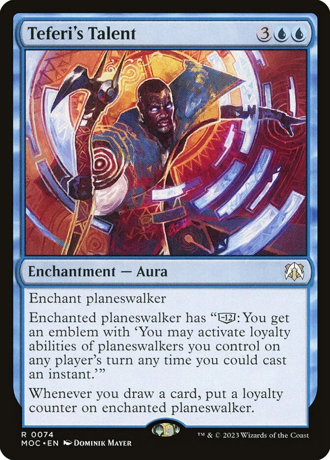 Teferi's Talent 「MOC/74」「EN」
