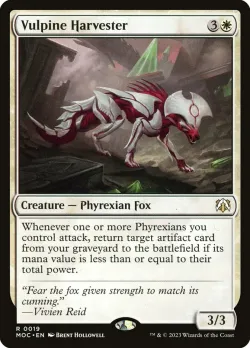Vulpine Harvester #19 · Magic: The Gathering