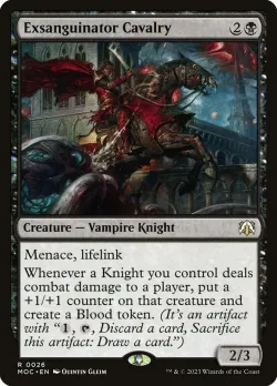 Exsanguinator Cavalry #26 · Magic: The Gathering