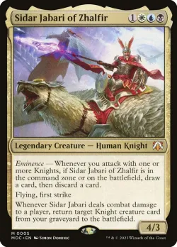 Sidar Jabari of Zhalfir #5 · Magic: The Gathering