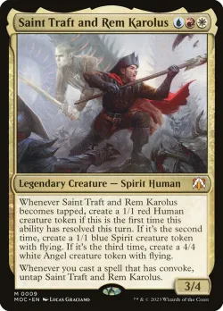 Saint Traft and Rem Karolus #9 · Magic: The Gathering