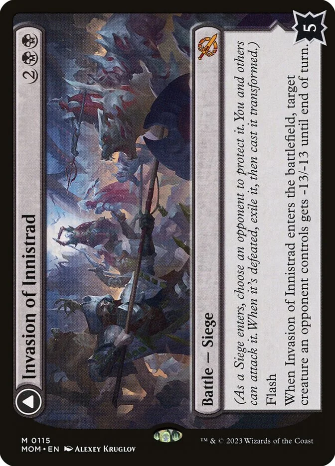 Invasion of Innistrad // Deluge of the Dead 「MOM/115」「EN」