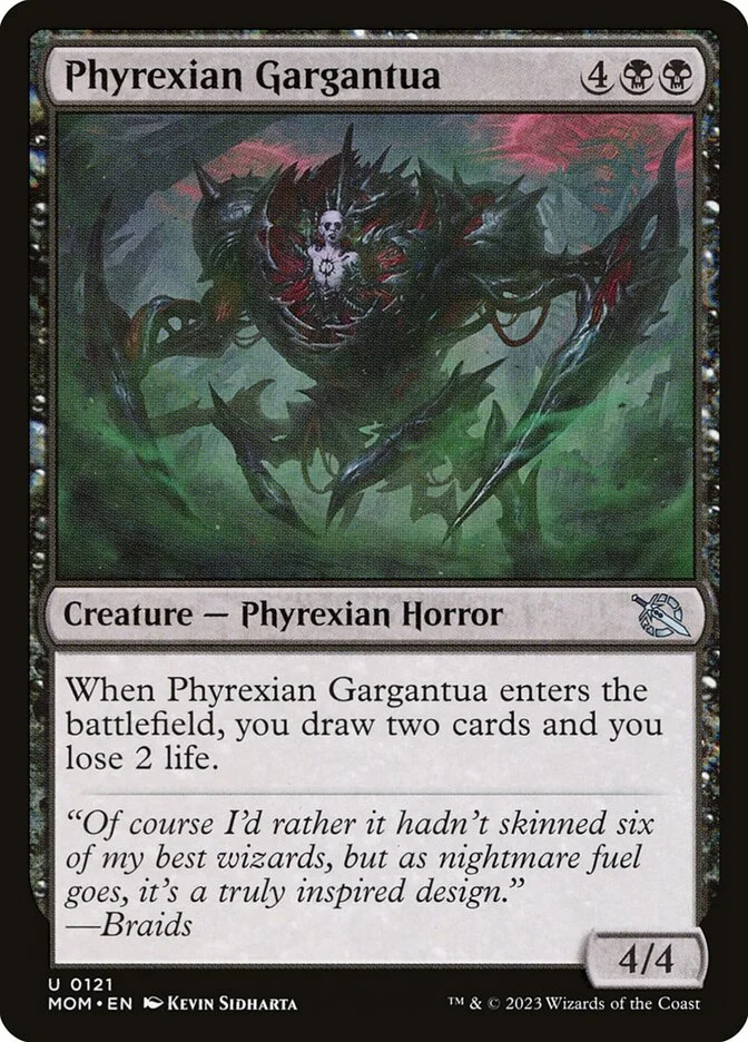 Phyrexian Gargantua 「MOM/121」「EN」