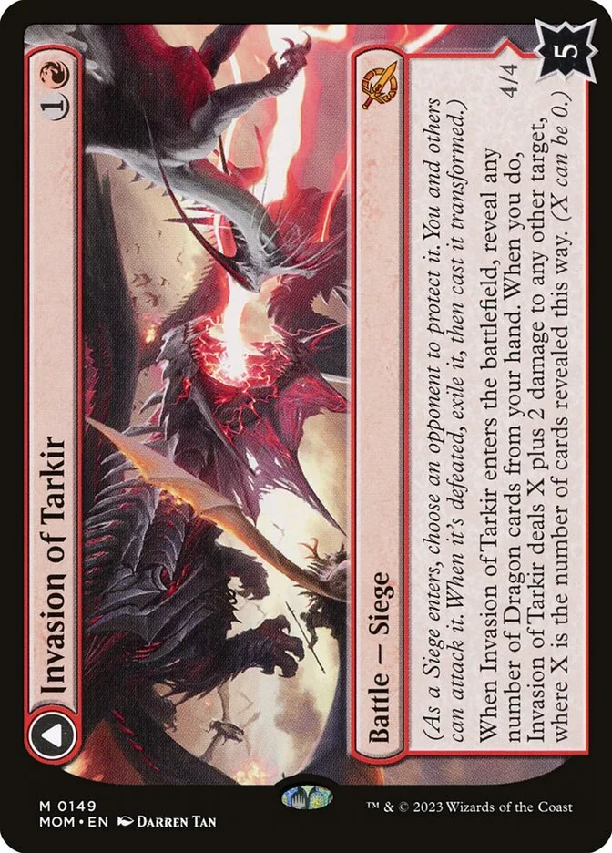 Invasion of Tarkir // Defiant Thundermaw 「MOM/149」「EN」