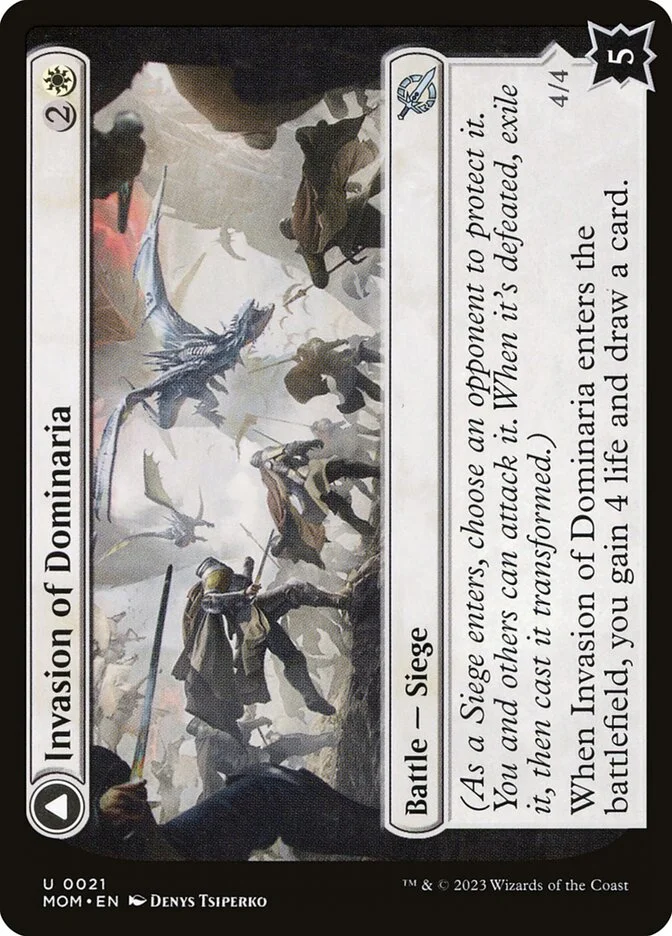 Invasion of Dominaria // Serra Faithkeeper 「MOM/21」「EN」