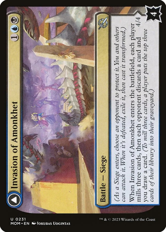 Invasion of Amonkhet // Lazotep Convert 「MOM/231」「EN」
