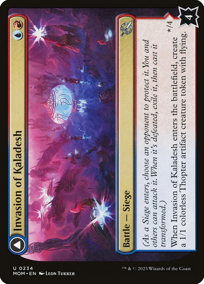 Invasion of Kaladesh // Aetherwing, Golden-Scale Flagship 「MOM/234」「EN」