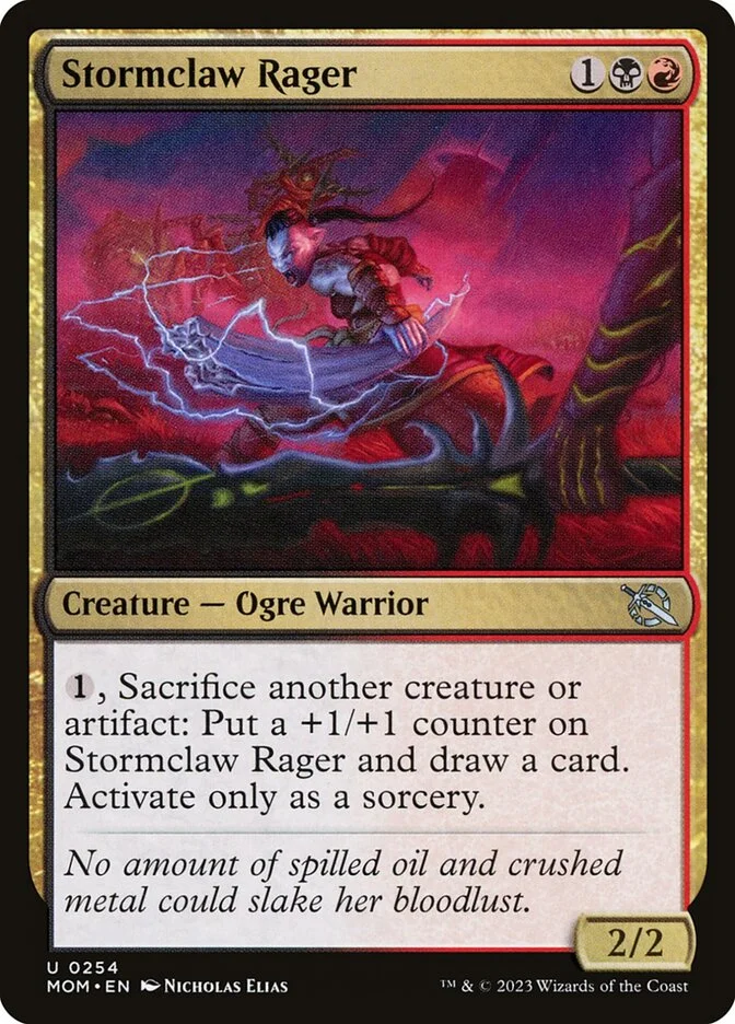 Stormclaw Rager 「MOM/254」「EN」