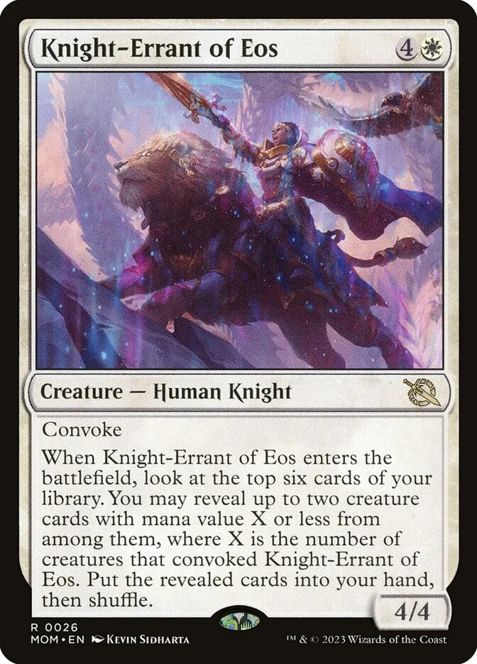 Knight-Errant of Eos 「MOM/26」「EN」