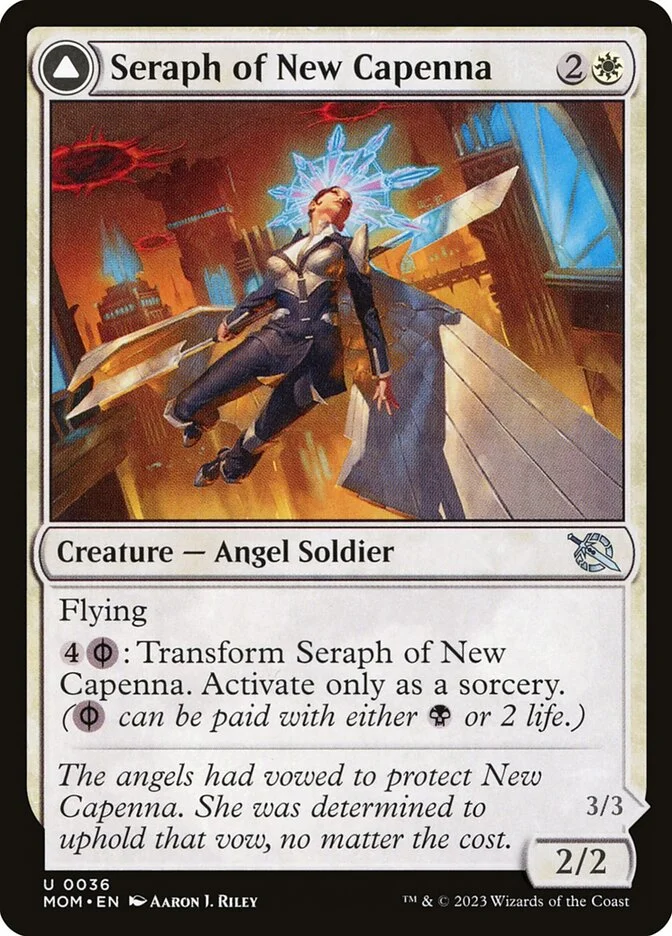 Seraph of New Capenna // Seraph of New Phyrexia 「MOM/36」「EN」
