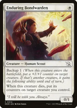 Enduring Bondwarden #14 · Magic: The Gathering