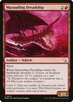 Marauding Dreadship #153 · Magic: The Gathering