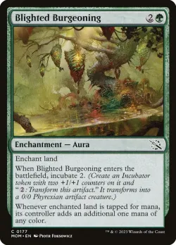 Blighted Burgeoning #177 · Magic: The Gathering