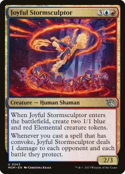 Joyful Stormsculptor #243 · Magic: The Gathering