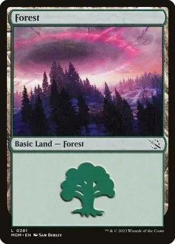 Forest #281 · Magic: The Gathering
