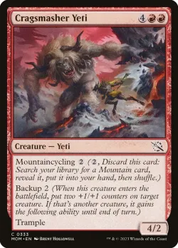 Cragsmasher Yeti #333 · Magic: The Gathering