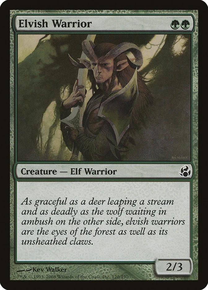 Elvish Warrior 「MOR/120」「EN」